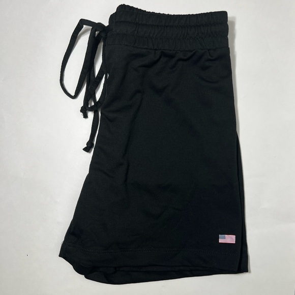PSK collective Women’s running short, Moisture wicking, mid length, Black, Large - Picture 8 of 10